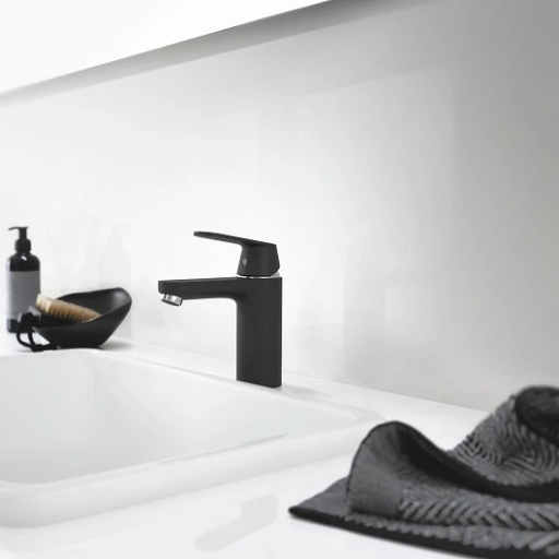 Смеситель для раковины GROHE Eurosmart Cosmopolitan 23327KW0 однорычажный черный сатин